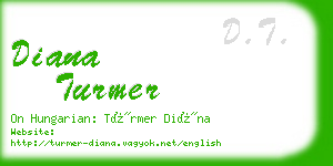 diana turmer business card